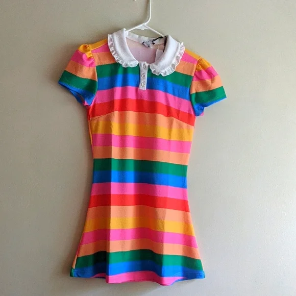 Unique Vintage | Dresses | Unique Vintage Rainbow Pride Shirt Shift Dress  Retro | Poshmark